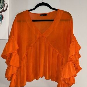 Boohoo large blouse
